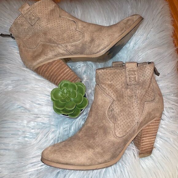 Leather Report ankle boots - Picture 1 of 16